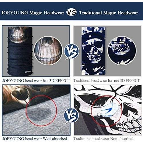 Máscara Solar 3D Joeyoung para Correr y Motocicleta