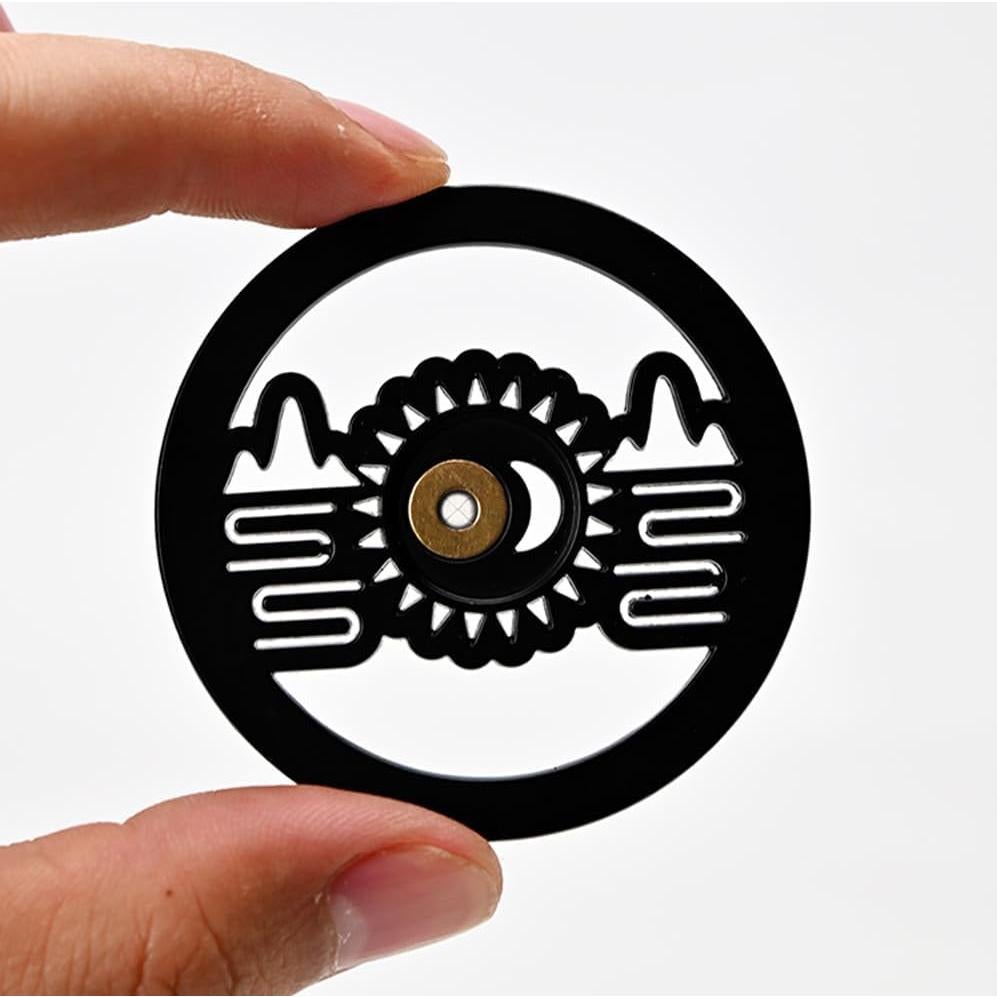 Soporte de Incienso de Vidrio EdenEcho Negro 15.24x5.08cm