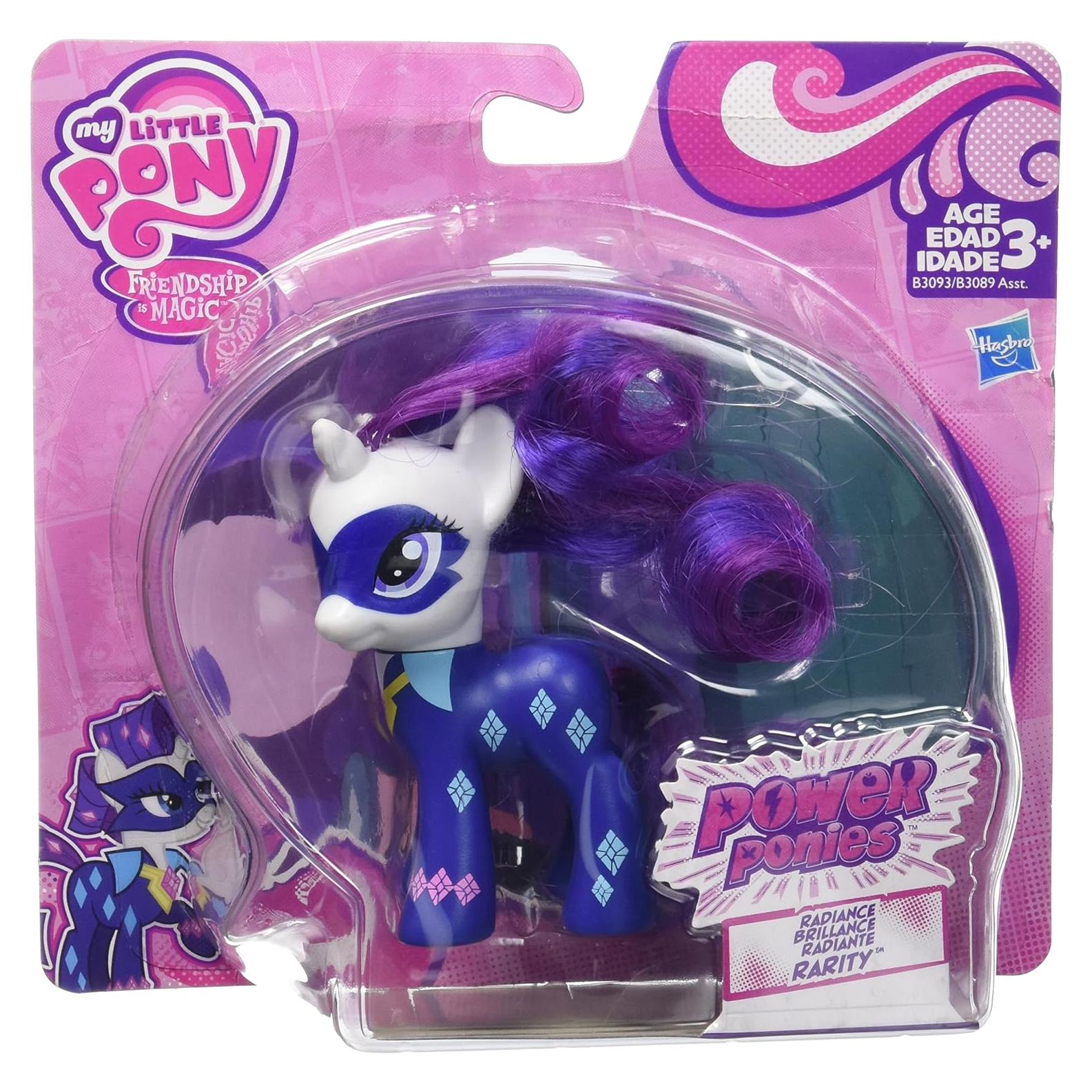 Hasbro My Little Pony Friendship is Magic Power Ponies Rarity Figure [Radiance]