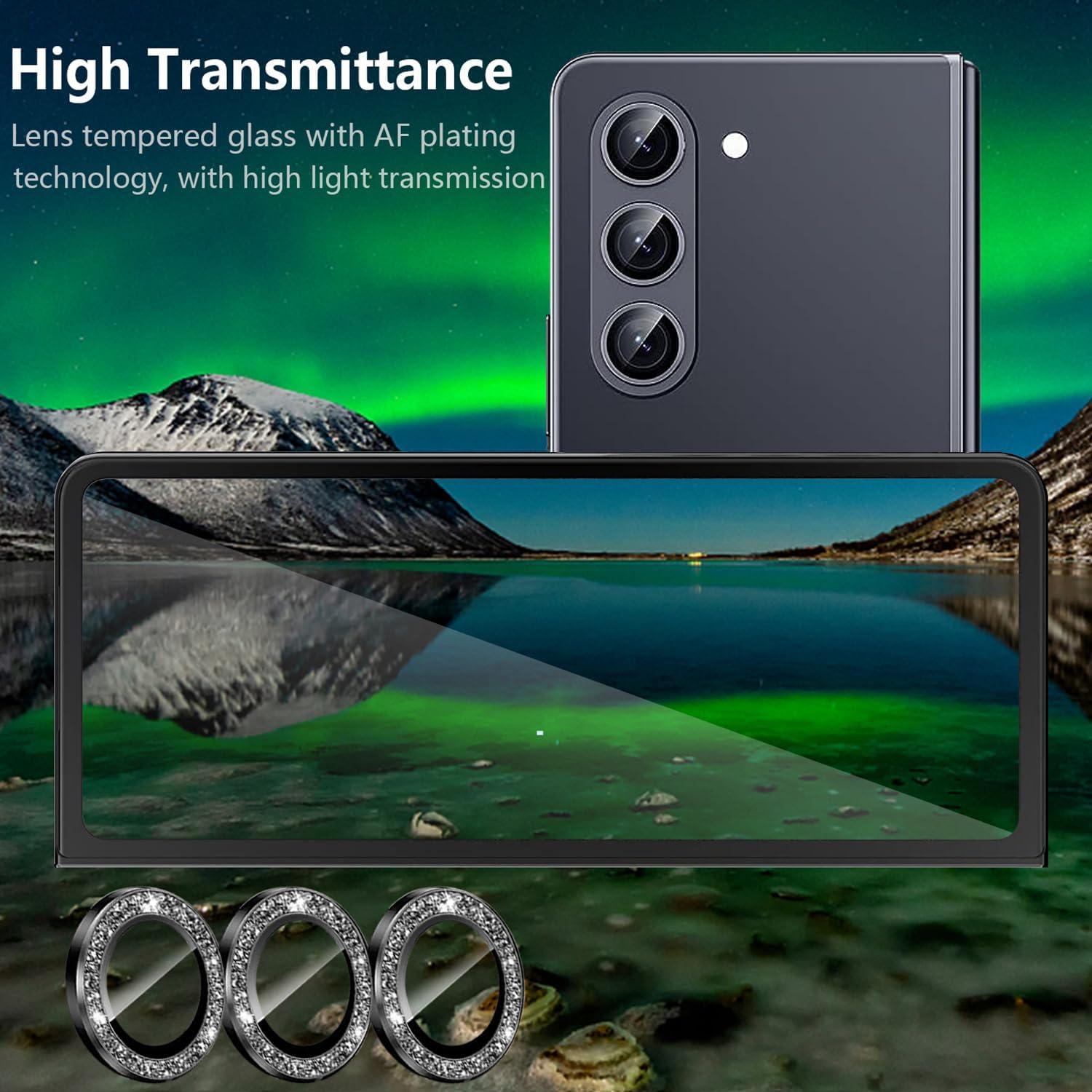 Protector de Lente de Cámara Kanosan para Galaxy Z Fold 6 9H