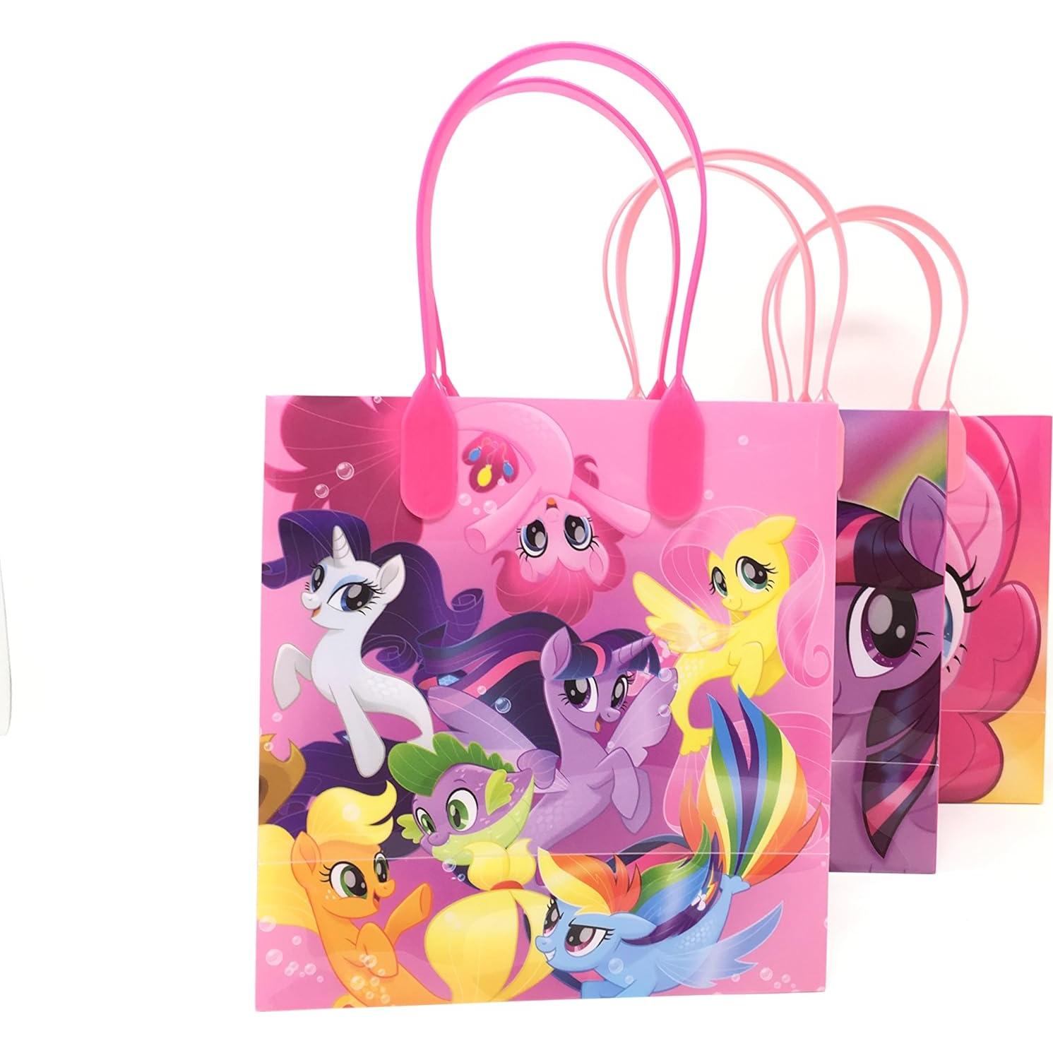 Bolsas de Regalo Reutilizables My Little Pony Hasbro 12 Pzas