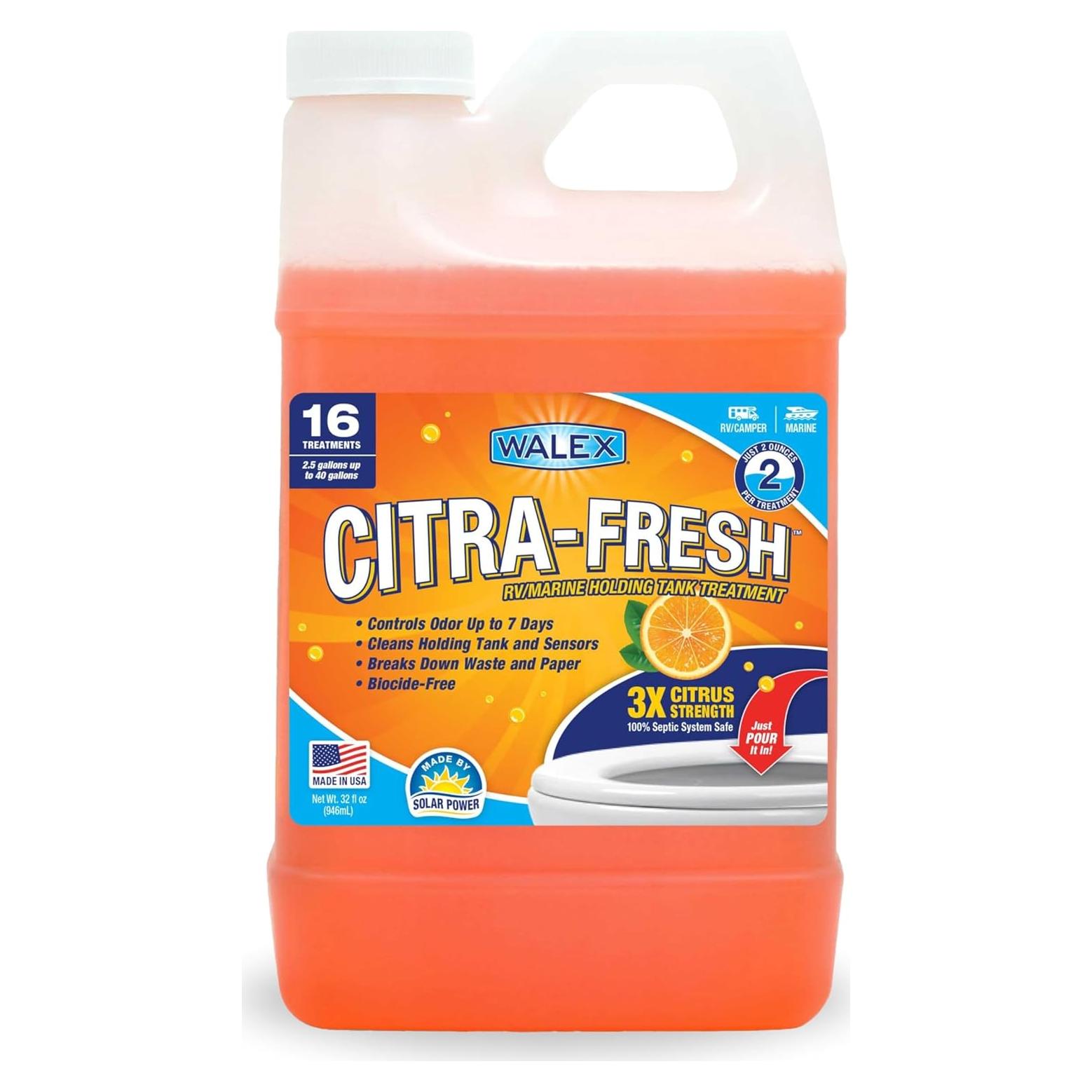 Desodorante Líquido para Tanques Walex Citra-Fresh 0.95L