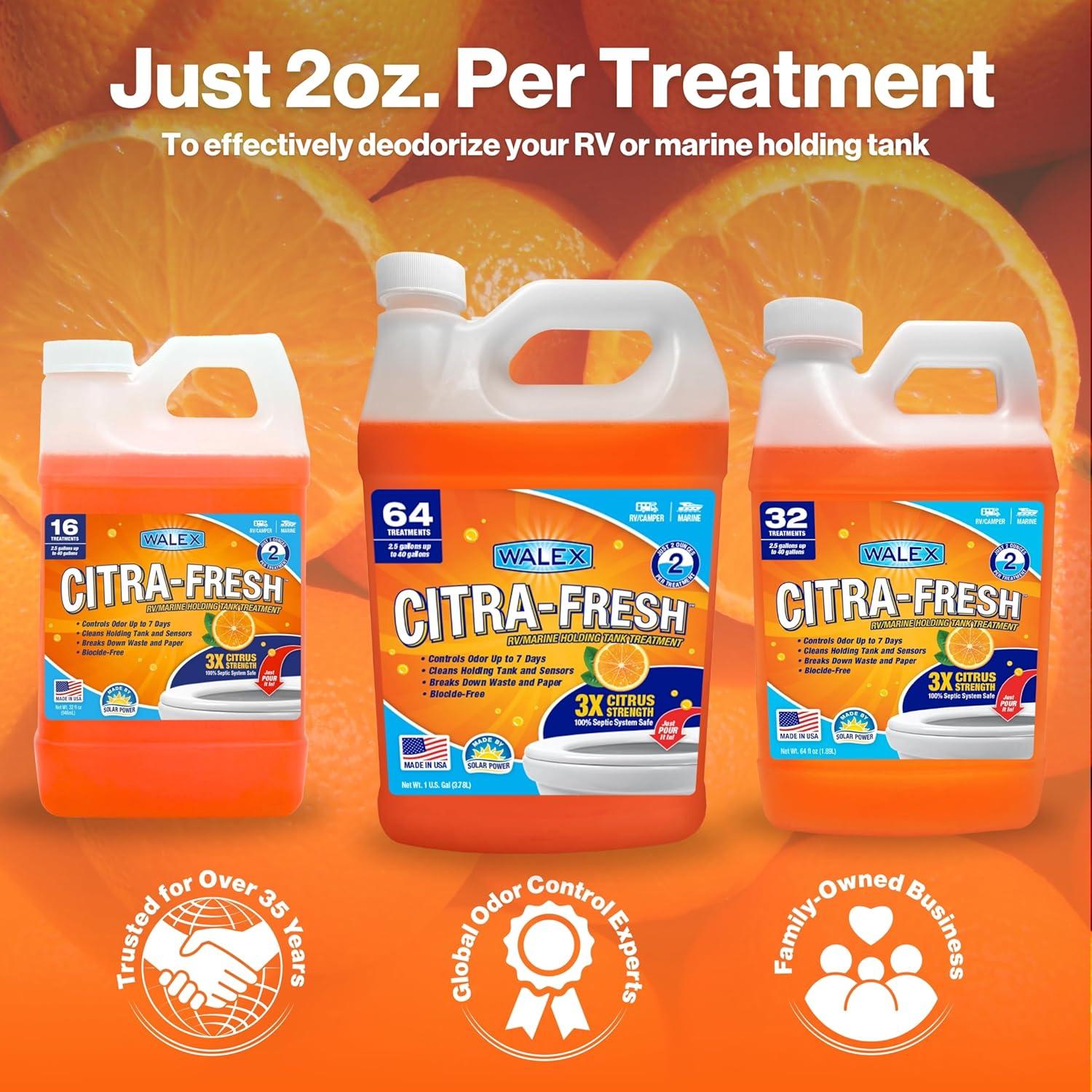 Desodorante Líquido para Tanques Walex Citra-Fresh 0.95L