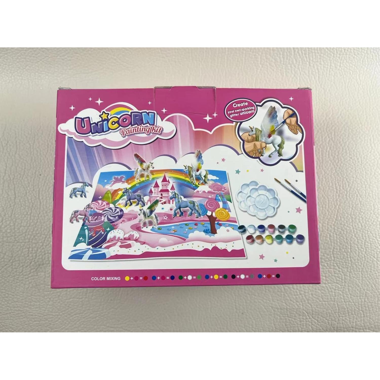 Kit de Pintura Unicornio Whatstem 6 Piezas para Niños