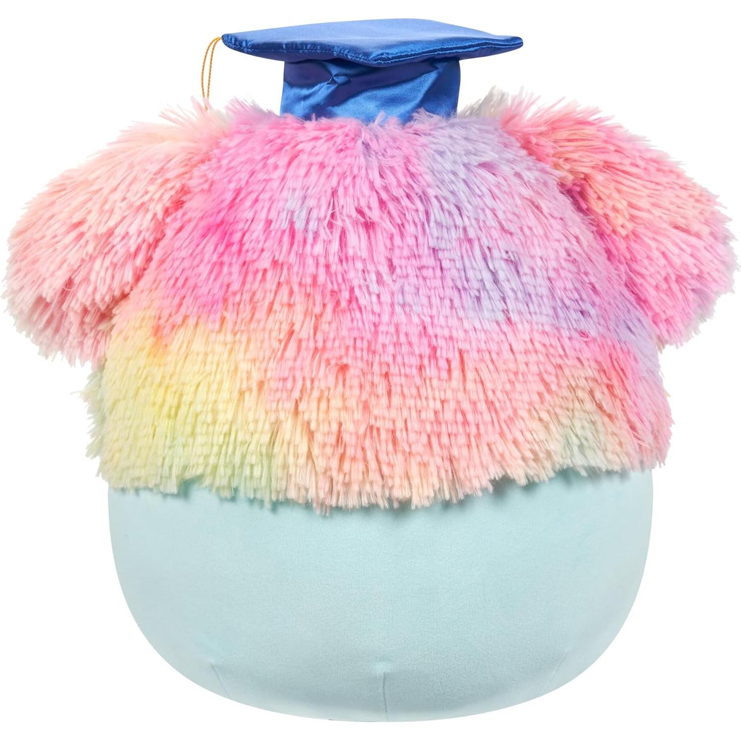 Squishmallows Zozo Bigfoot 30.48 cm con Gorra de Graduación