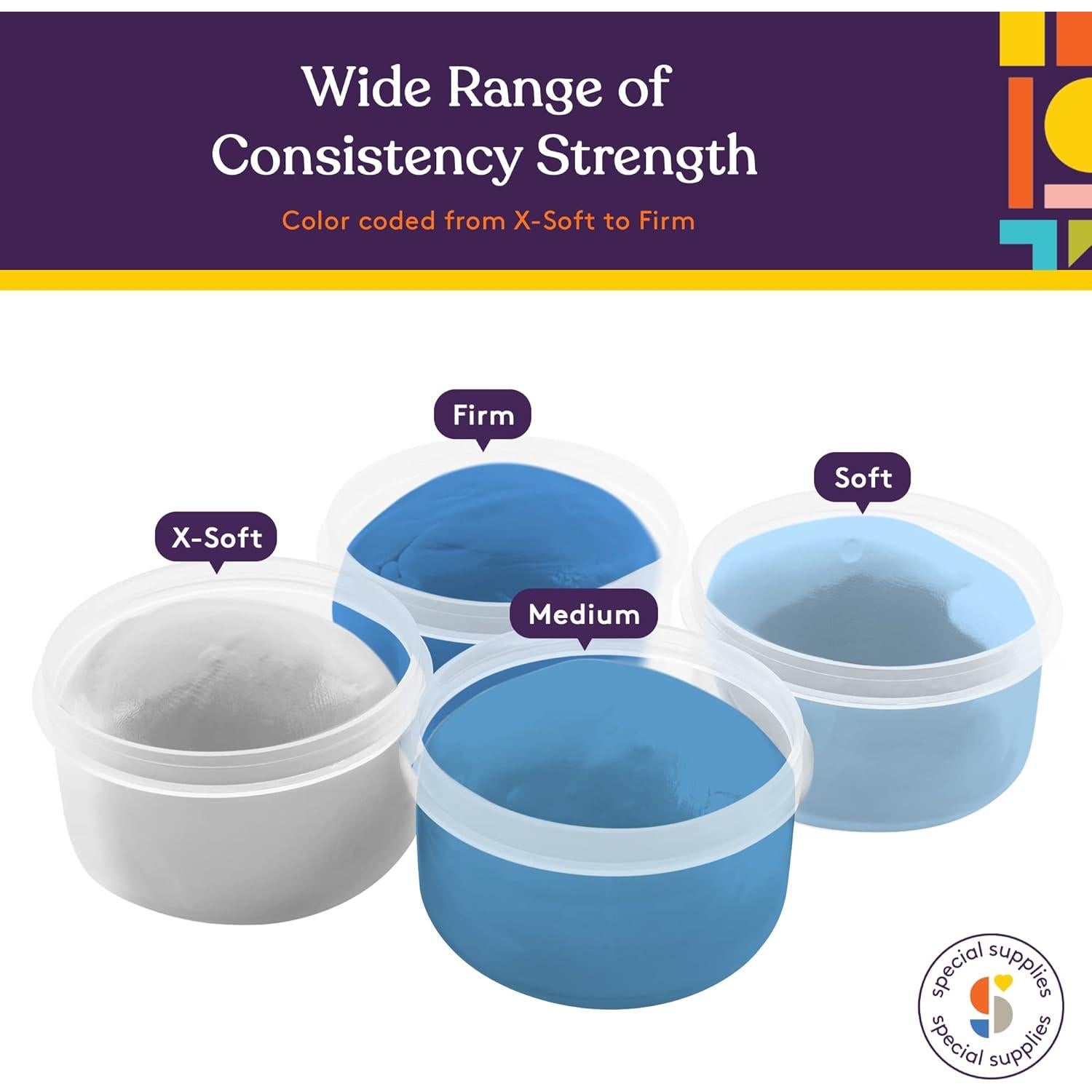 Pasta Terapéutica Suministros Especiales - Kit 4 Colores 85g