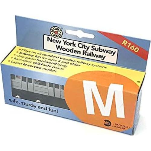 Tren de Madera Munipals Metro Nueva York M Local 6 Avenida