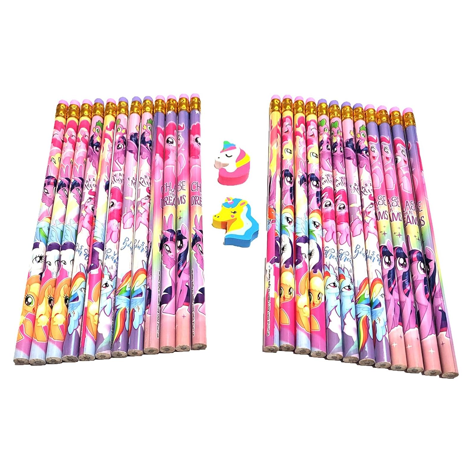 Set de 24 Lápices de Madera Mis Pequeños Ponis para Fiesta