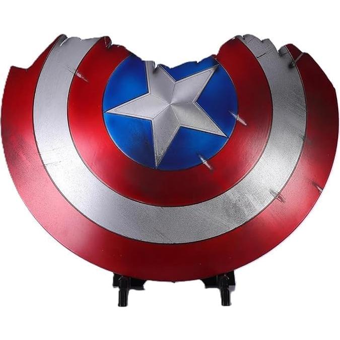 Escudo de Acero Capitán América 56 cm - Cosplay Medieval