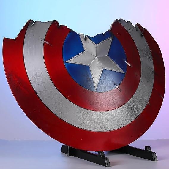 Escudo de Acero Capitán América 56 cm - Cosplay Medieval
