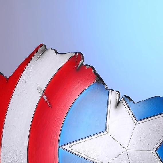 Escudo de Acero Capitán América 56 cm - Cosplay Medieval