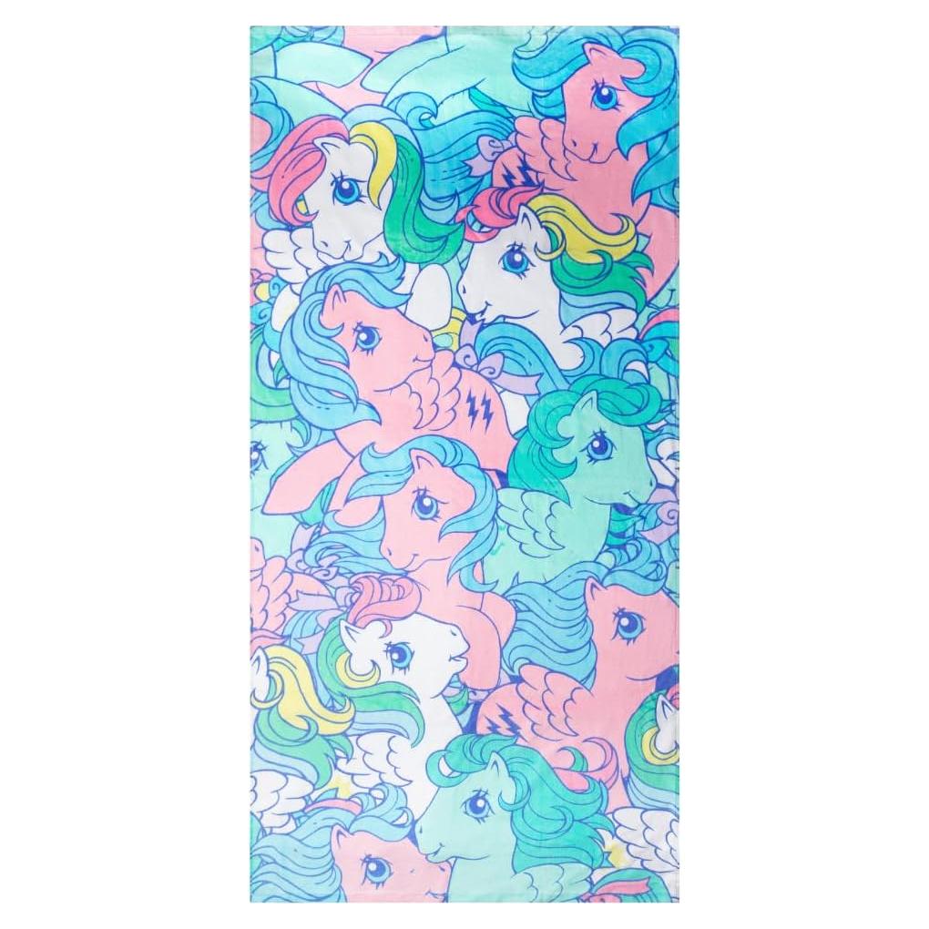 Toalla de Playa Franco Mi Pequeño Pony 152x76 cm Suave