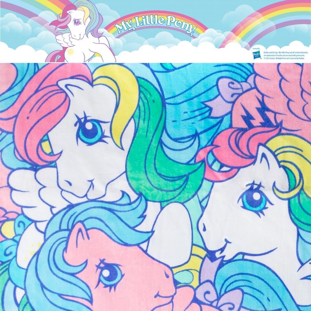Toalla de Playa Franco Mi Pequeño Pony 152x76 cm Suave