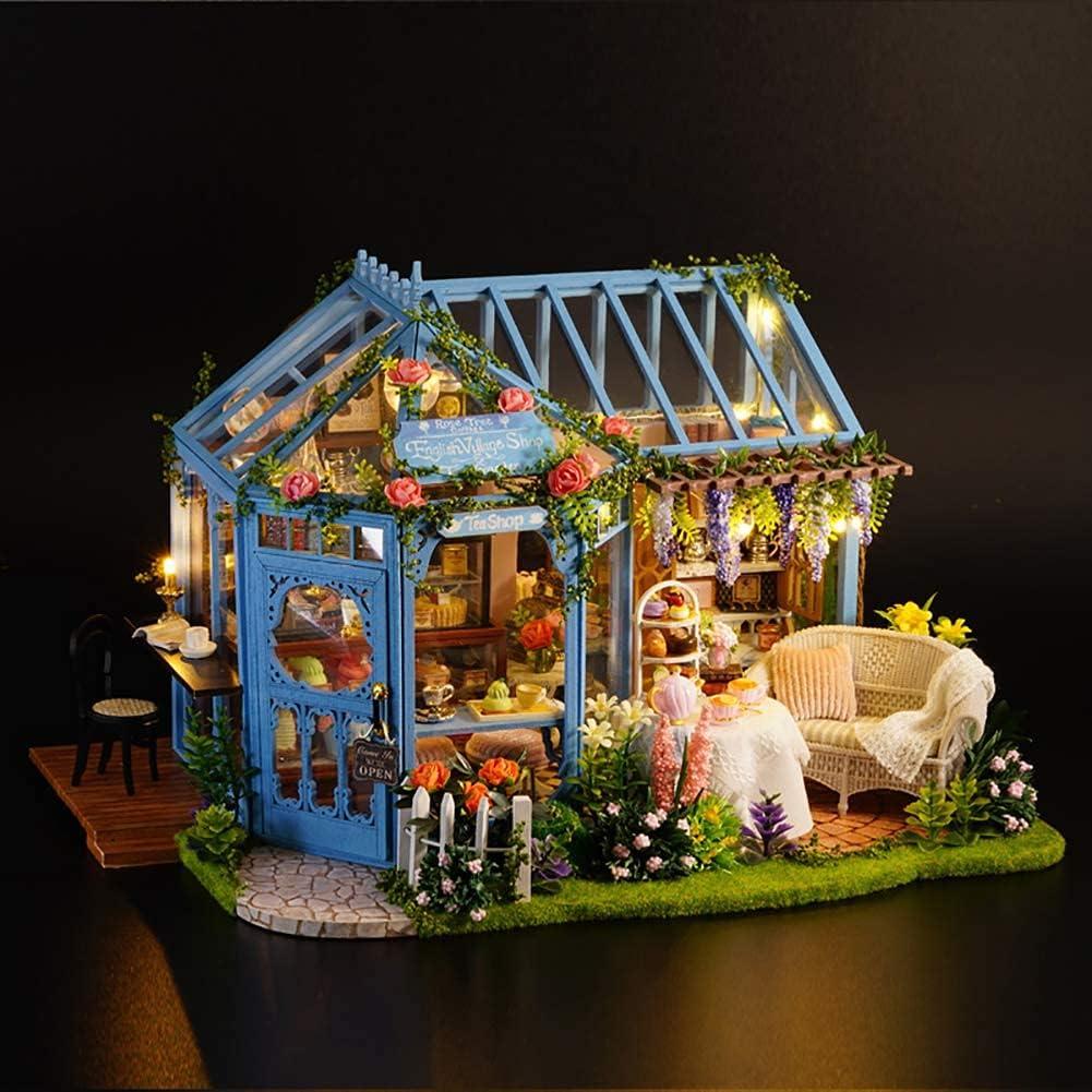 Casa de Muñecas Miniatura CUTEROOM 3D con Muebles y Luces LED