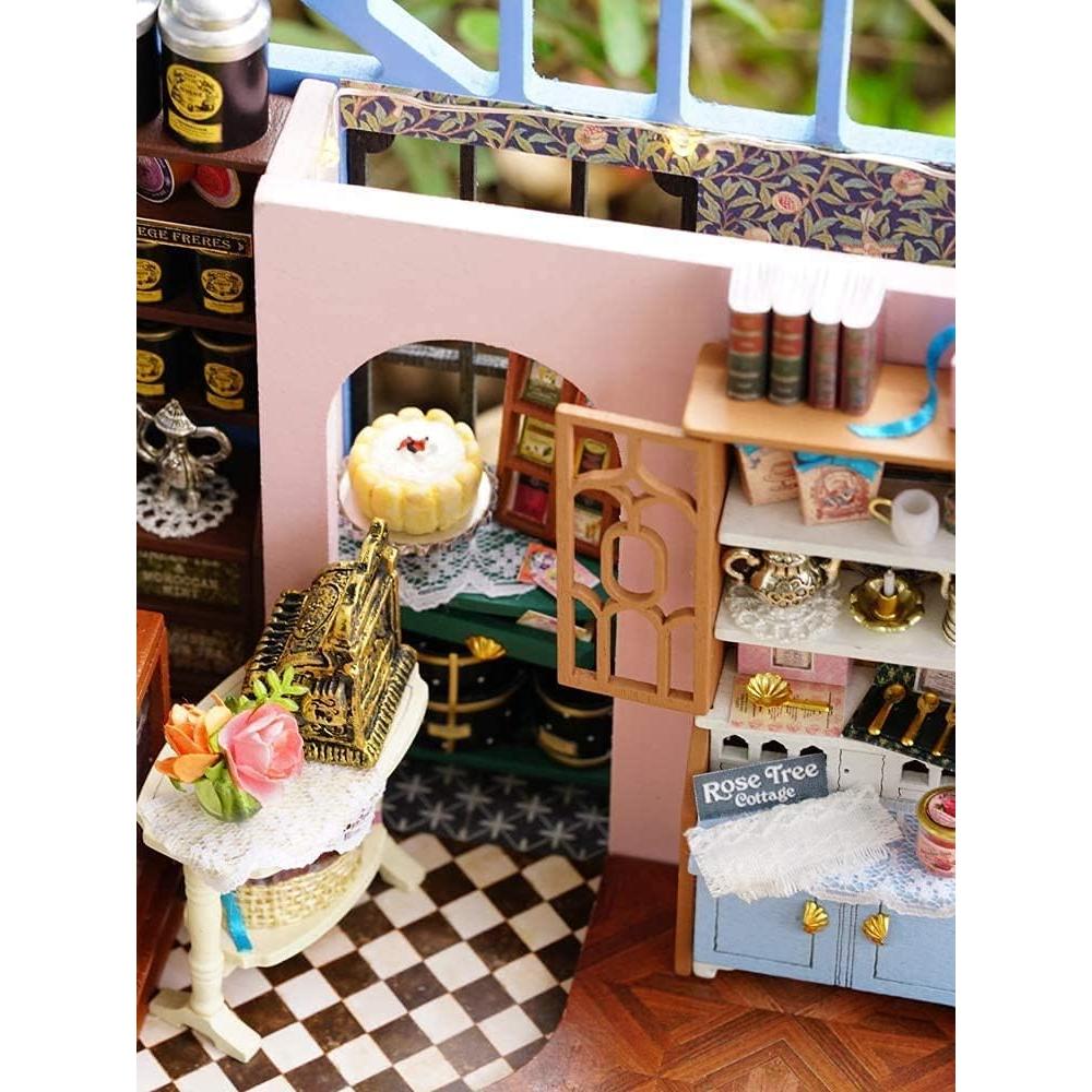 Casa de Muñecas Miniatura CUTEROOM 3D con Muebles y Luces LED