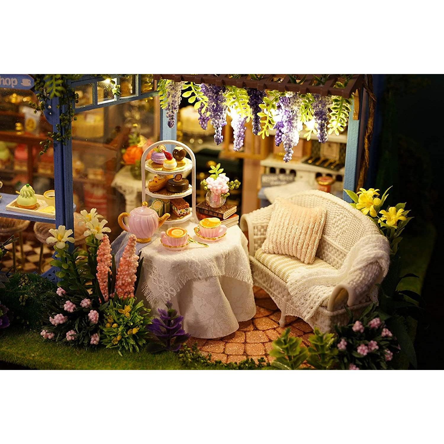Casa de Muñecas Miniatura CUTEROOM 3D con Muebles y Luces LED