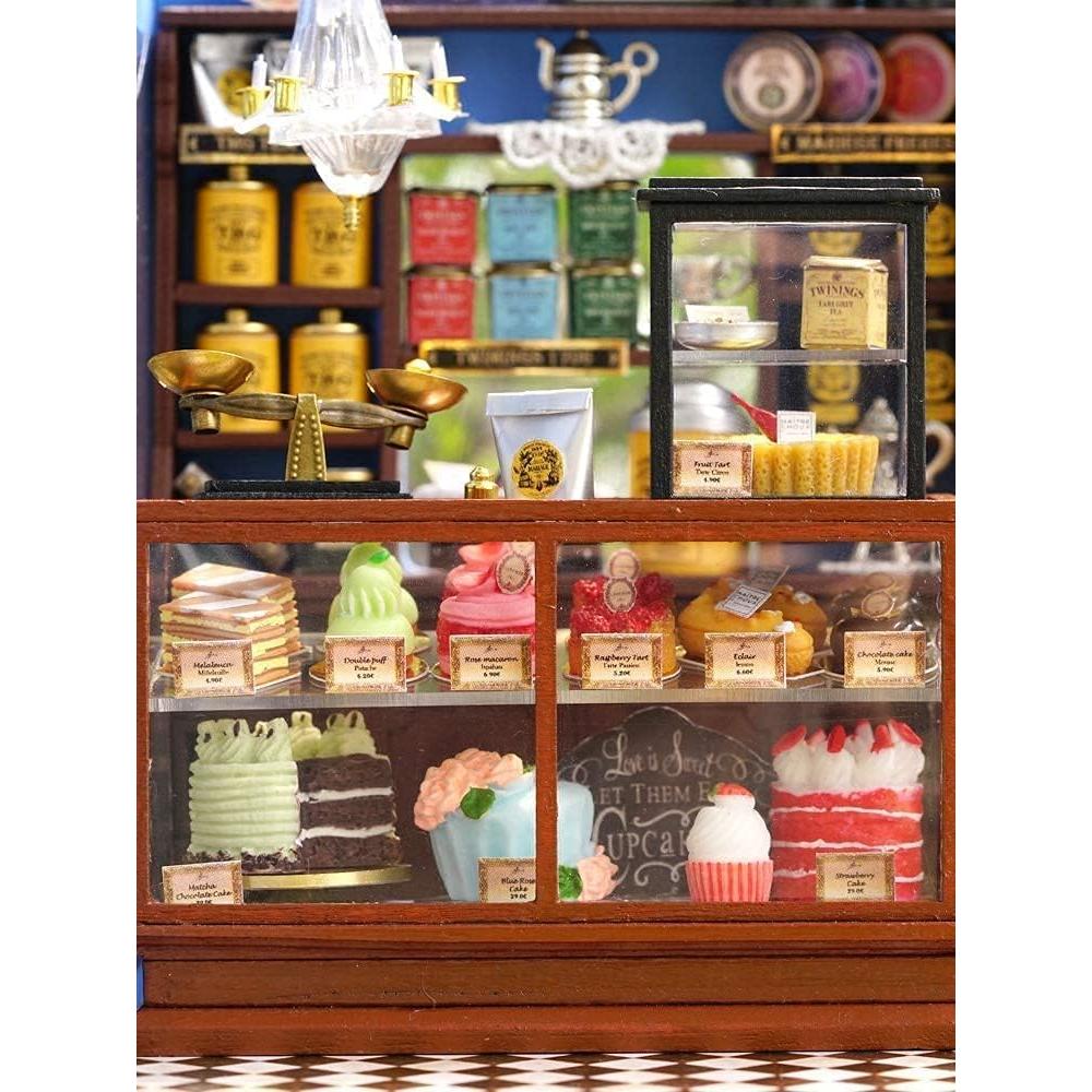 Casa de Muñecas Miniatura CUTEROOM 3D con Muebles y Luces LED