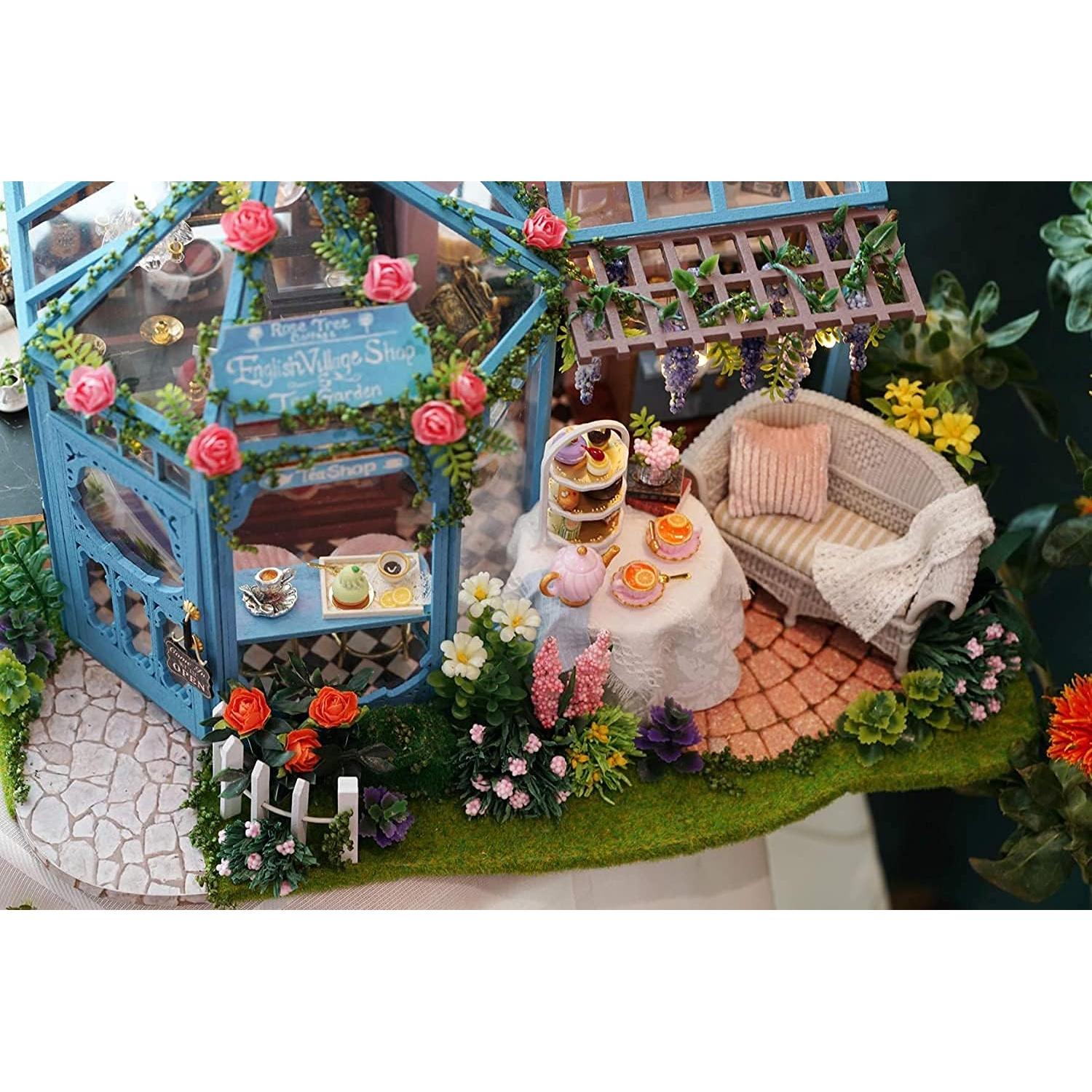 Casa de Muñecas Miniatura CUTEROOM 3D con Muebles y Luces LED