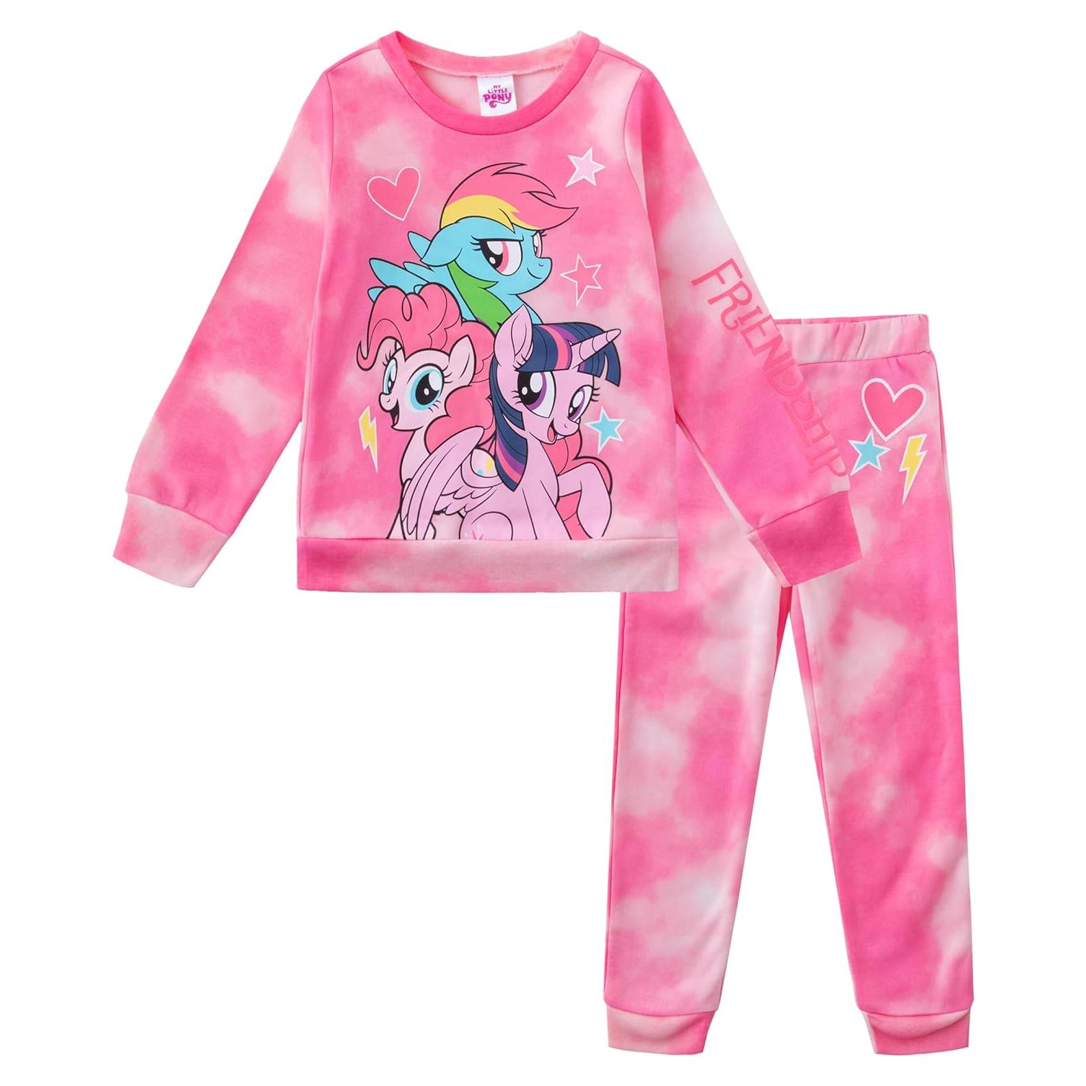 Conjunto Sudadera y Pantalones My Little Pony Rosa Talla 8