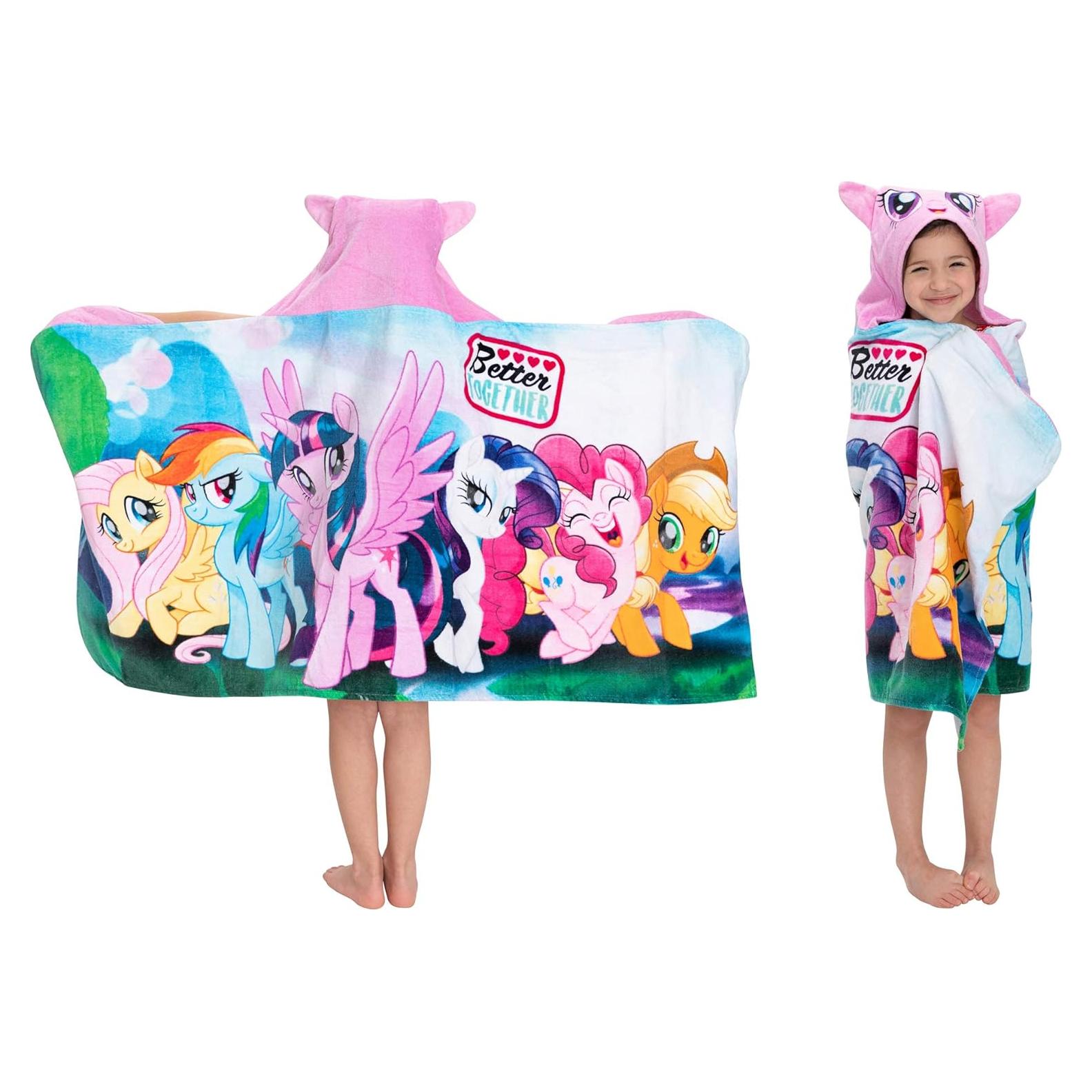 Toalla con Capucha My Little Pony 100% Algodón 61x127 cm