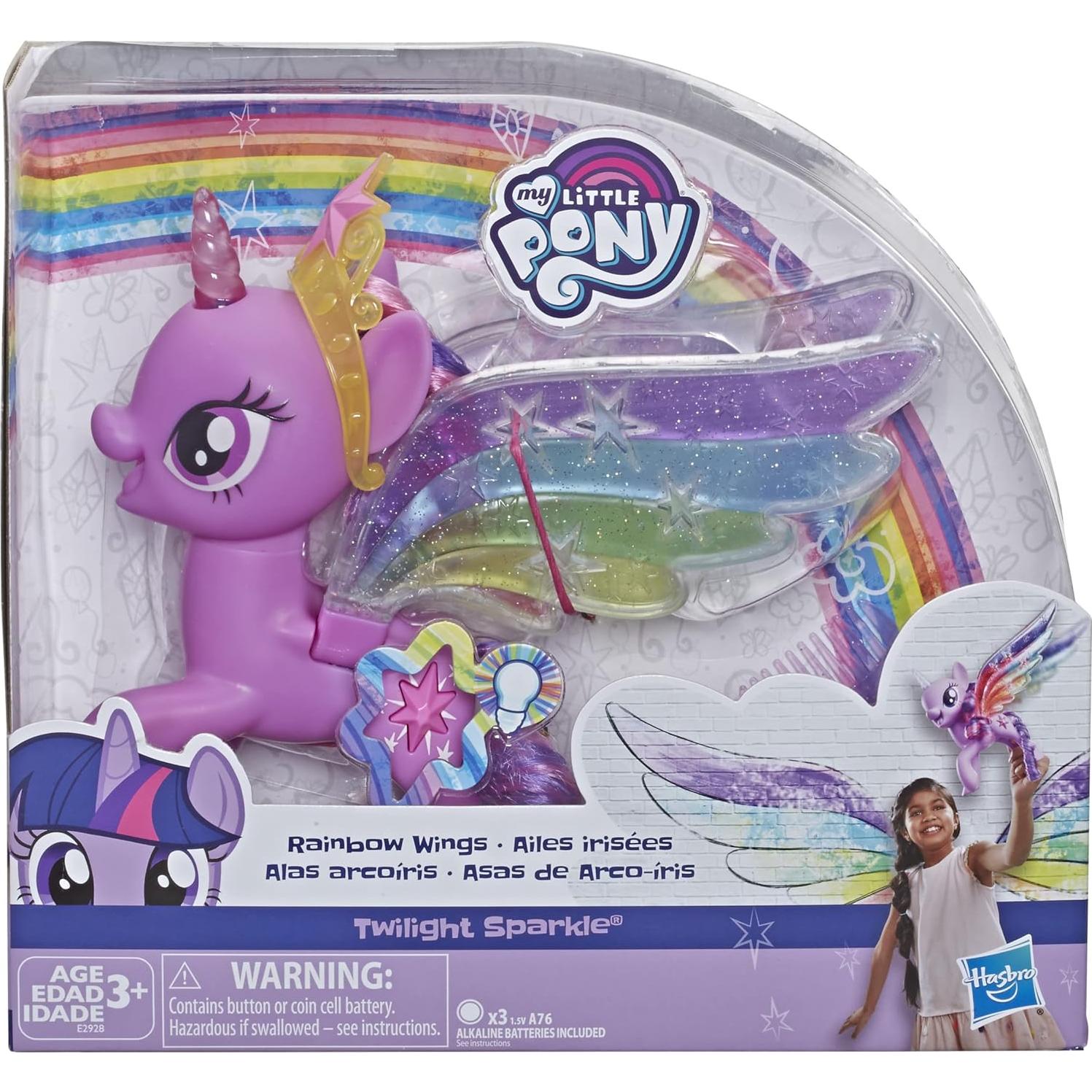 Figura My Little Pony Twilight Sparkle con Alas y Luces