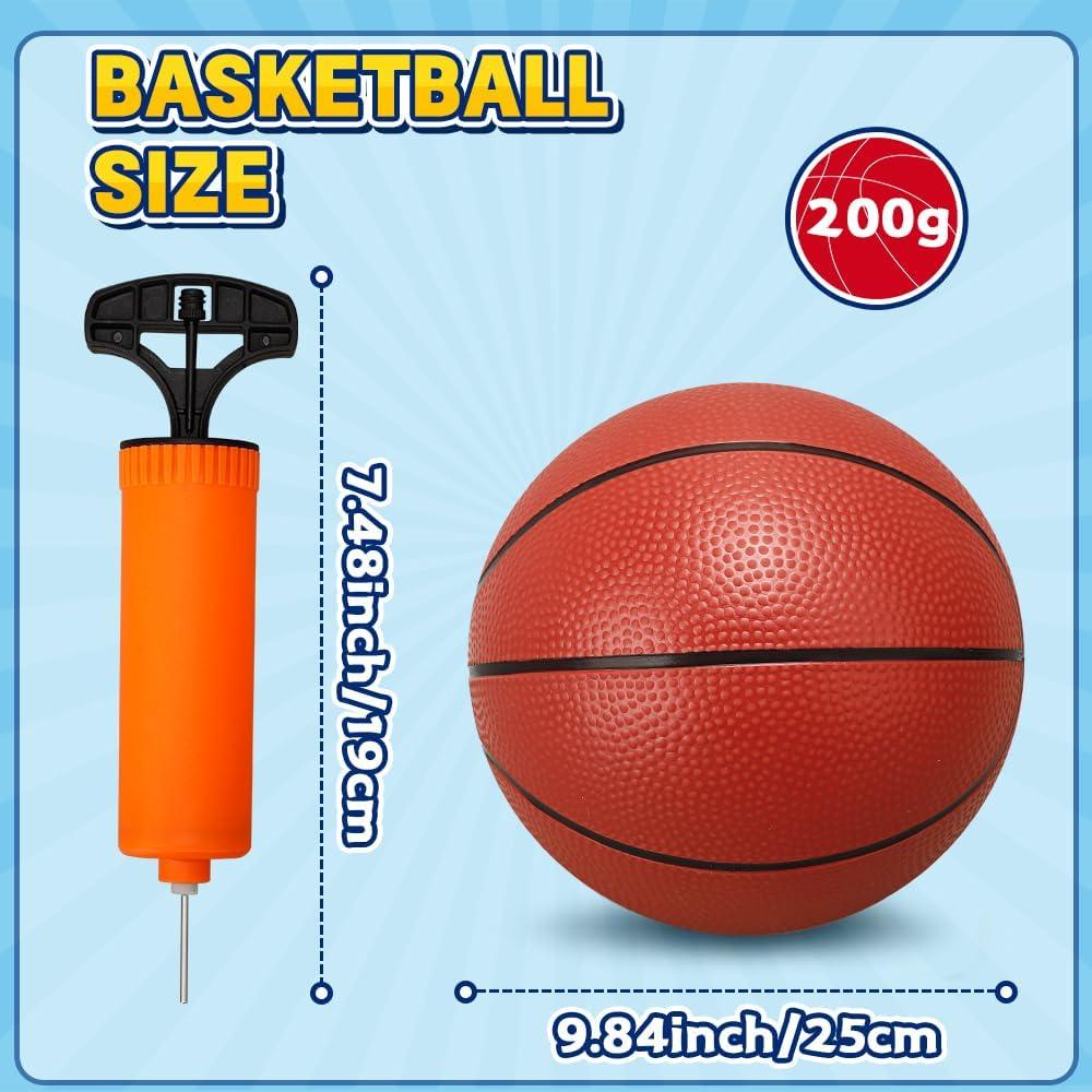 Balones de Baloncesto Mini Amarlozn 9" Paquete de 5 Unidades