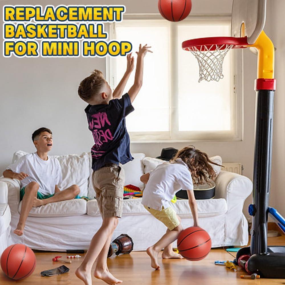 Balones de Baloncesto Mini Amarlozn 9" Paquete de 5 Unidades