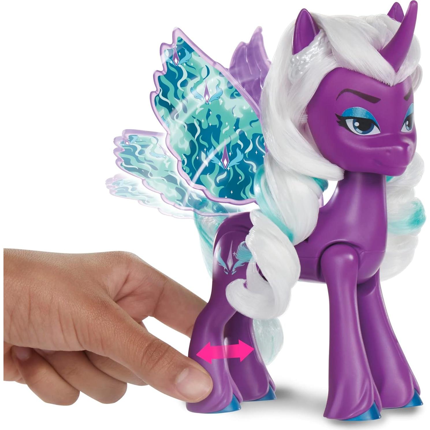 My Little Pony Dolls Opaline Arcana Wing Surprise, 5-Inch Toy Alicorn with Accessories, Toys for 5 Year Old Girls and Boys