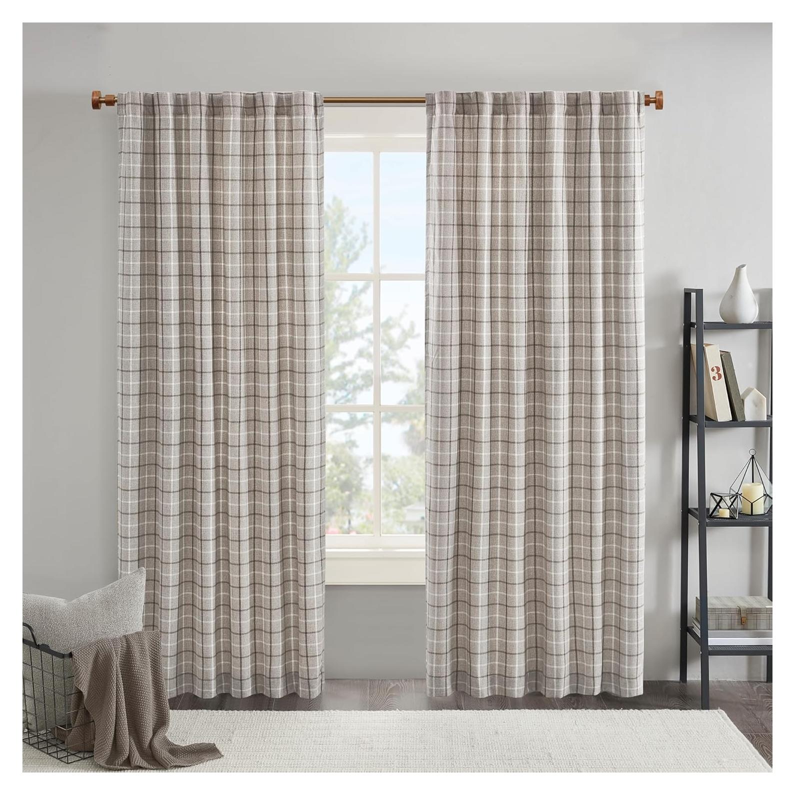 Cortina Aislante Térmico Madison Park Anaheim 50x63 cm Marrón