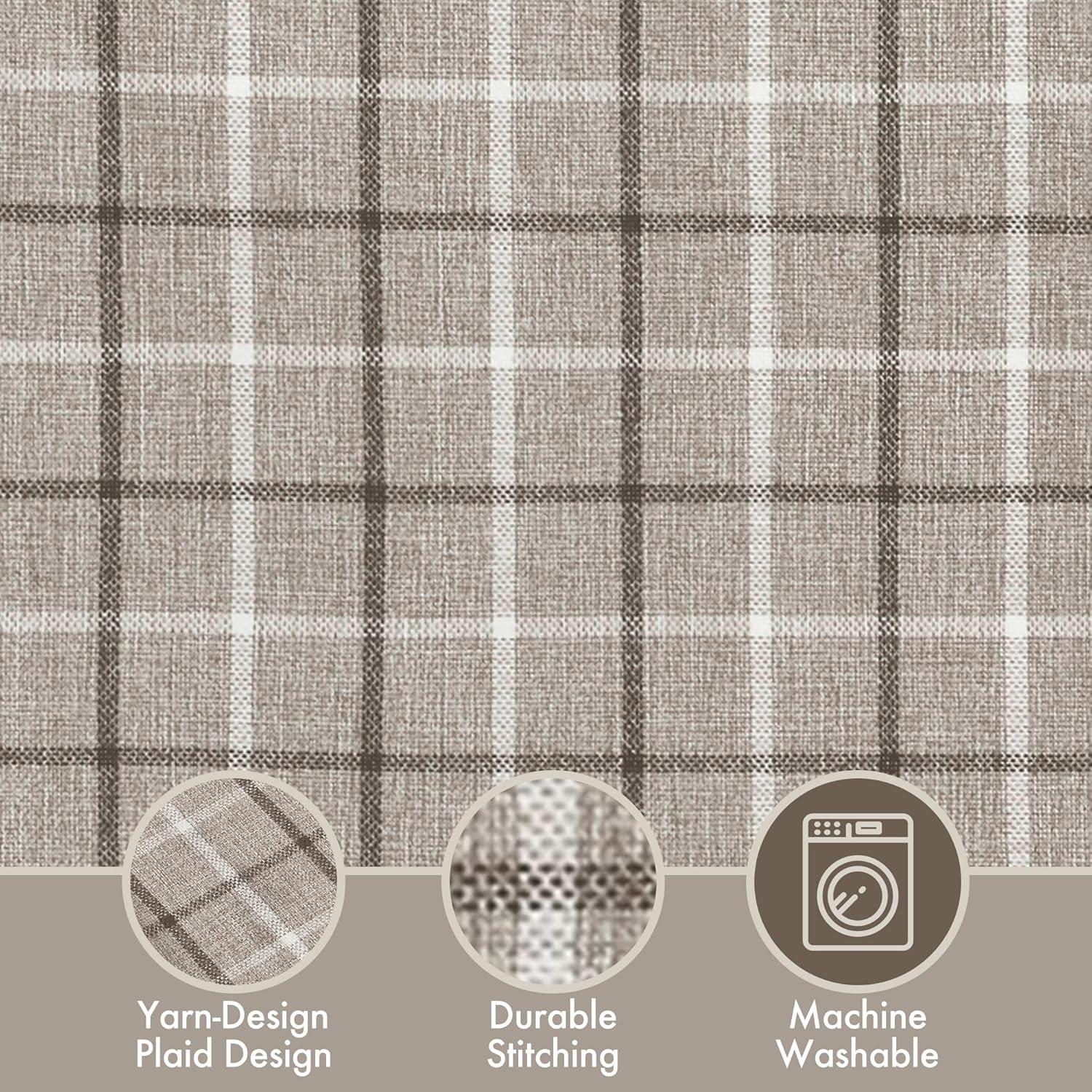 Cortina Aislante Térmico Madison Park Anaheim 50x63 cm Marrón