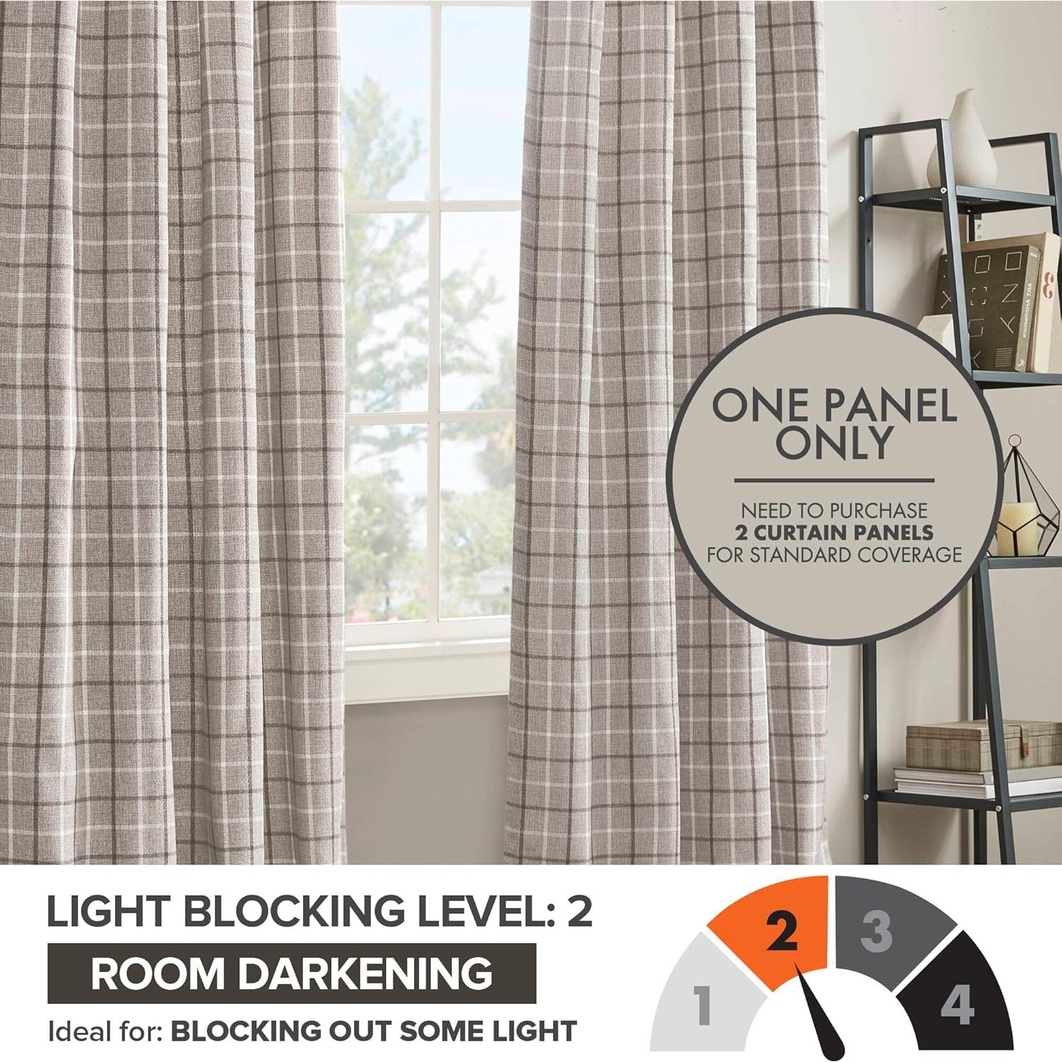 Cortina Aislante Térmico Madison Park Anaheim 50x63 cm Marrón