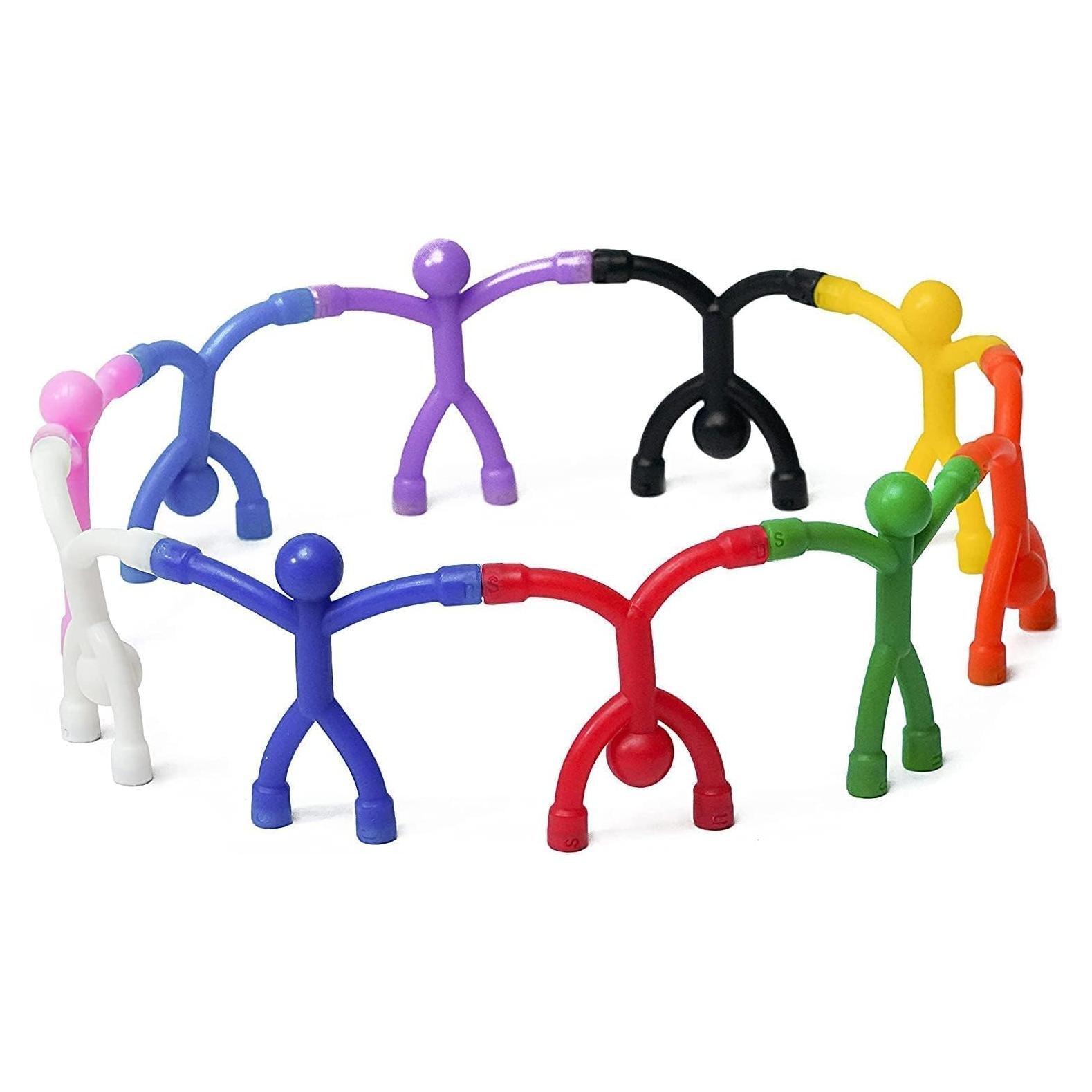 Juguetes Magnéticos MAGMEN, Paquete de 10 Colores Sólidos