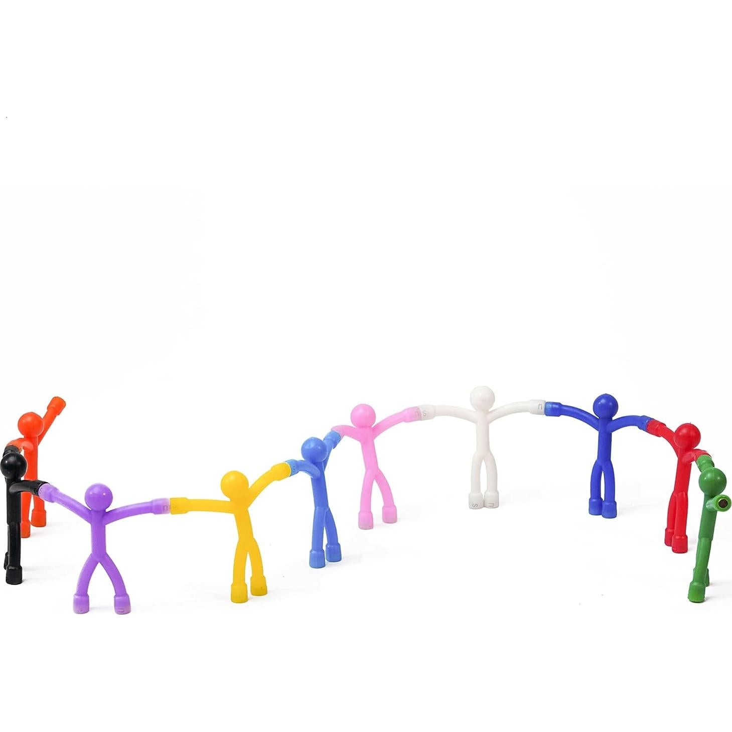 Juguetes Magnéticos MAGMEN, Paquete de 10 Colores Sólidos