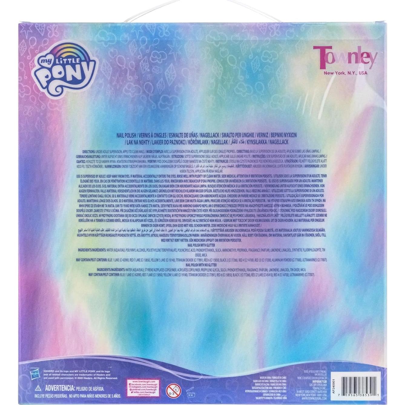 Set de Esmalte de Uñas Townley Girl 18 Pzs No Tóxico