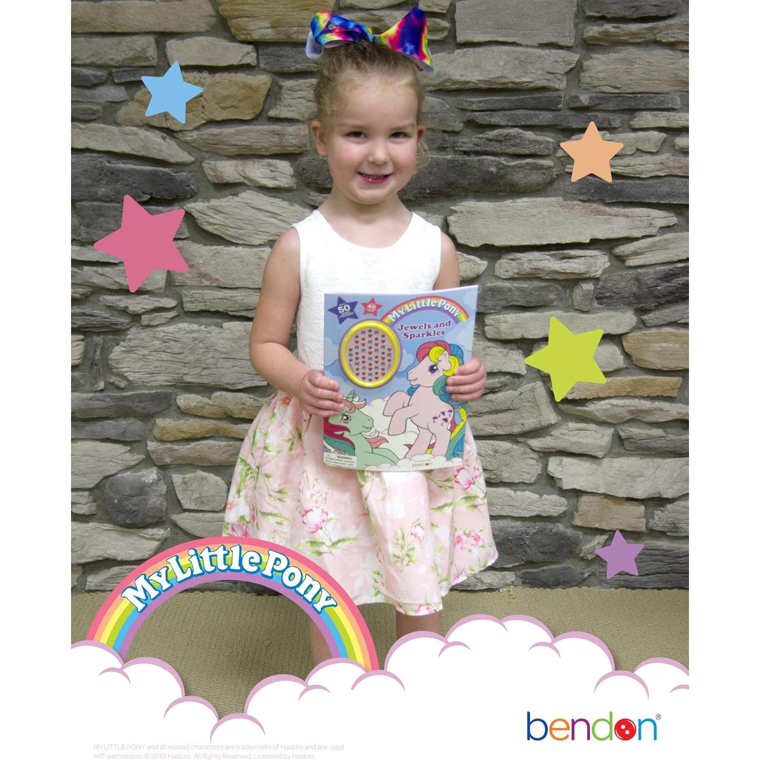 Libro de Colorear Mi Pequeño Pony 48 Páginas con Stickers