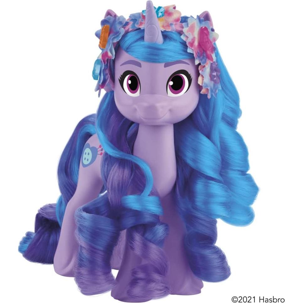 Unicornio Izzy Moonbow Hasbro 15 cm con accesorios