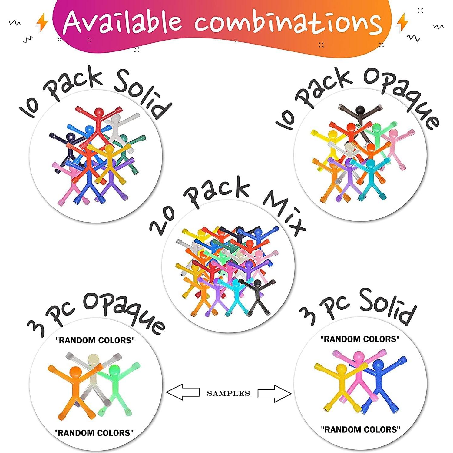 Juguetes Magnéticos MagMen 10 Personajes Antiestrés