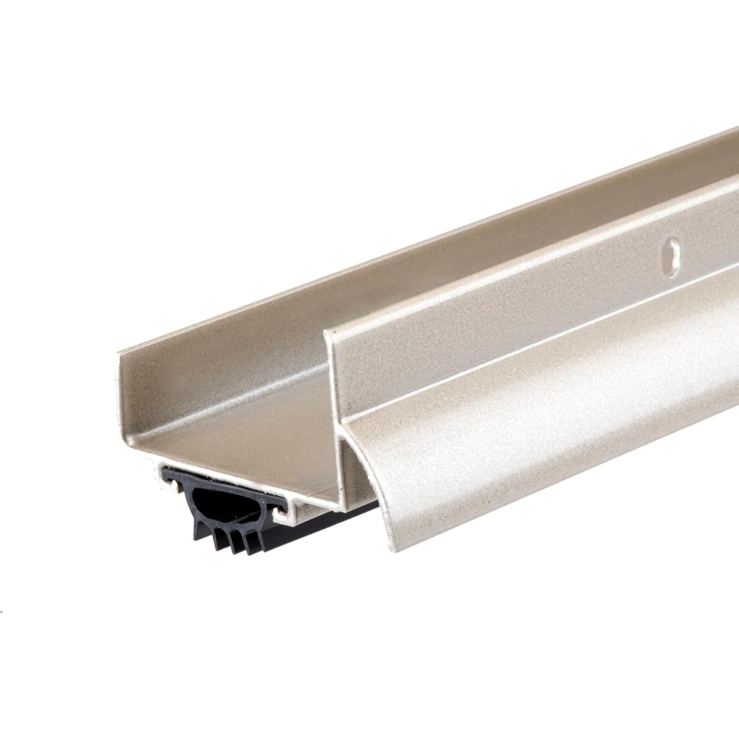 Sello de Puerta Inferior M-D 91.44 cm Aluminio Niquel Satinado