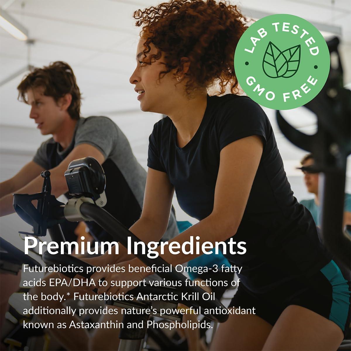 Aceite de Kril Antártico Futurebiotics 1000mg Omega-3 90 Cápsulas