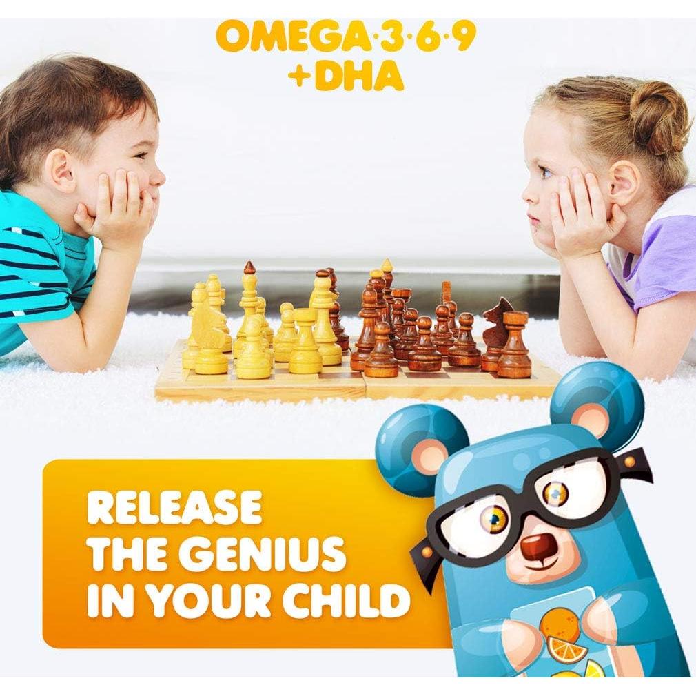 Gominolas Veganas Omega 3 Dr. Moritz para Niños 90 Unidades