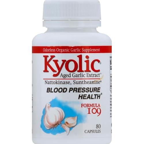 Extracto de Ajo Envejecido Kyolic 80 Cápsulas Salud Arterial