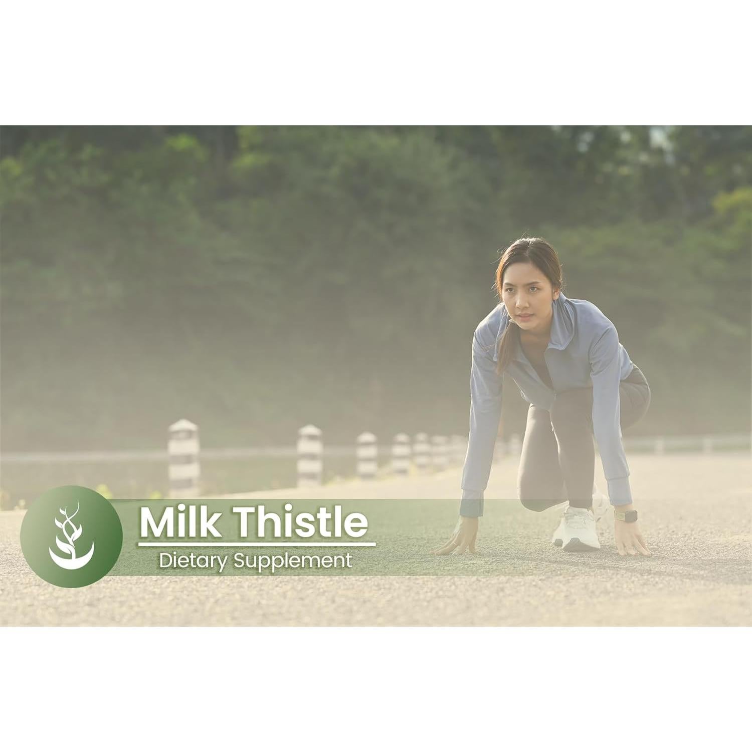 Cápsulas de Cardo Lechero Ingredientes Originales 100 Unidades