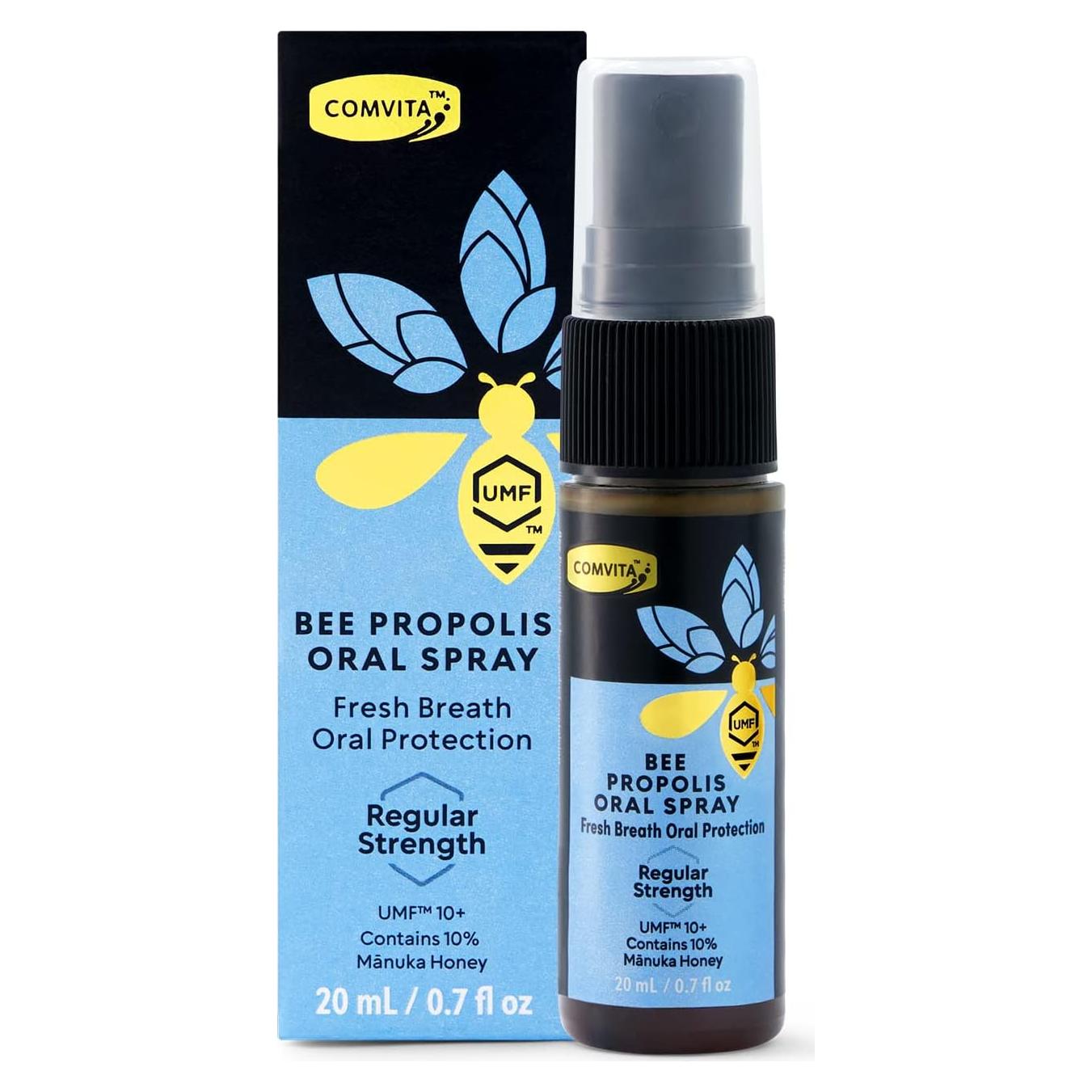Spray de Propóleos Comvita 20.9 ml con Miel de Manuka UMF 10+