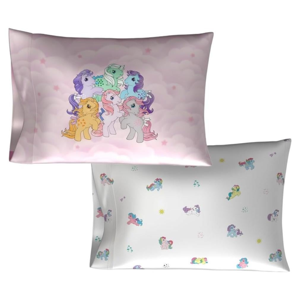 Funda de Almohada Satinada Franco My Little Pony 2 Piezas 50x76 cm