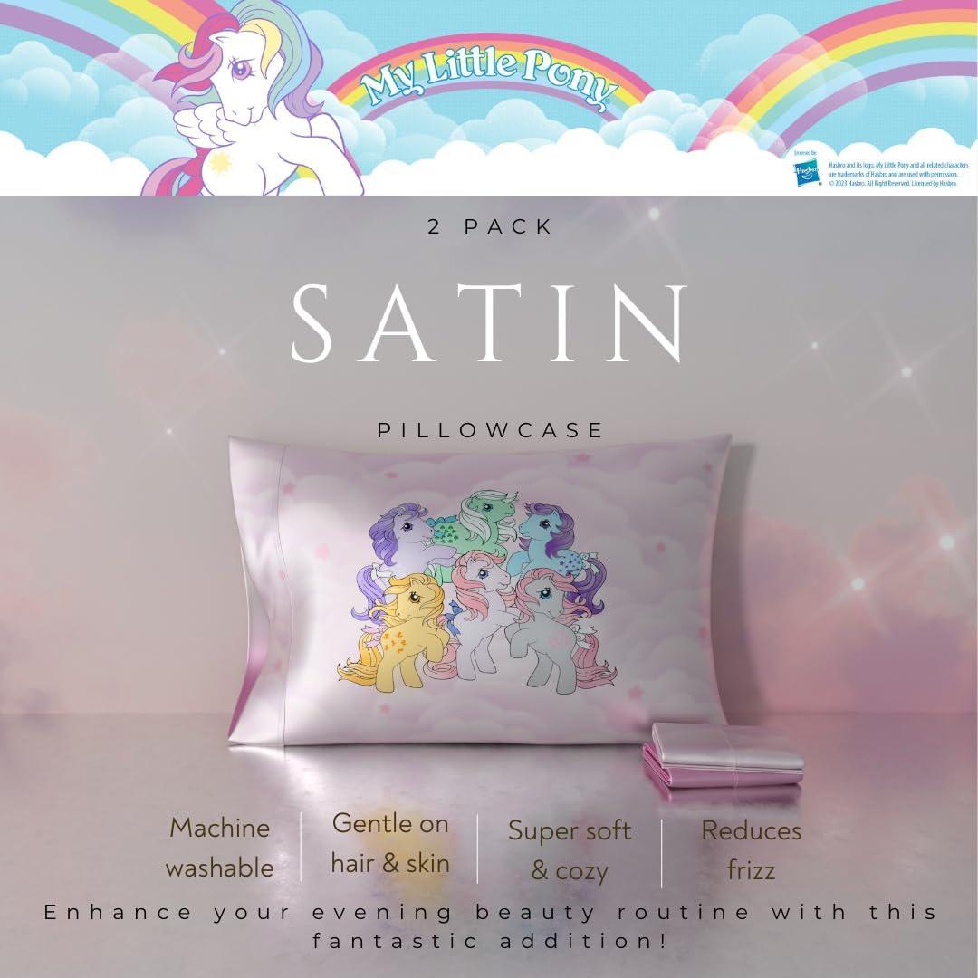 Funda de Almohada Satinada Franco My Little Pony 2 Piezas 50x76 cm