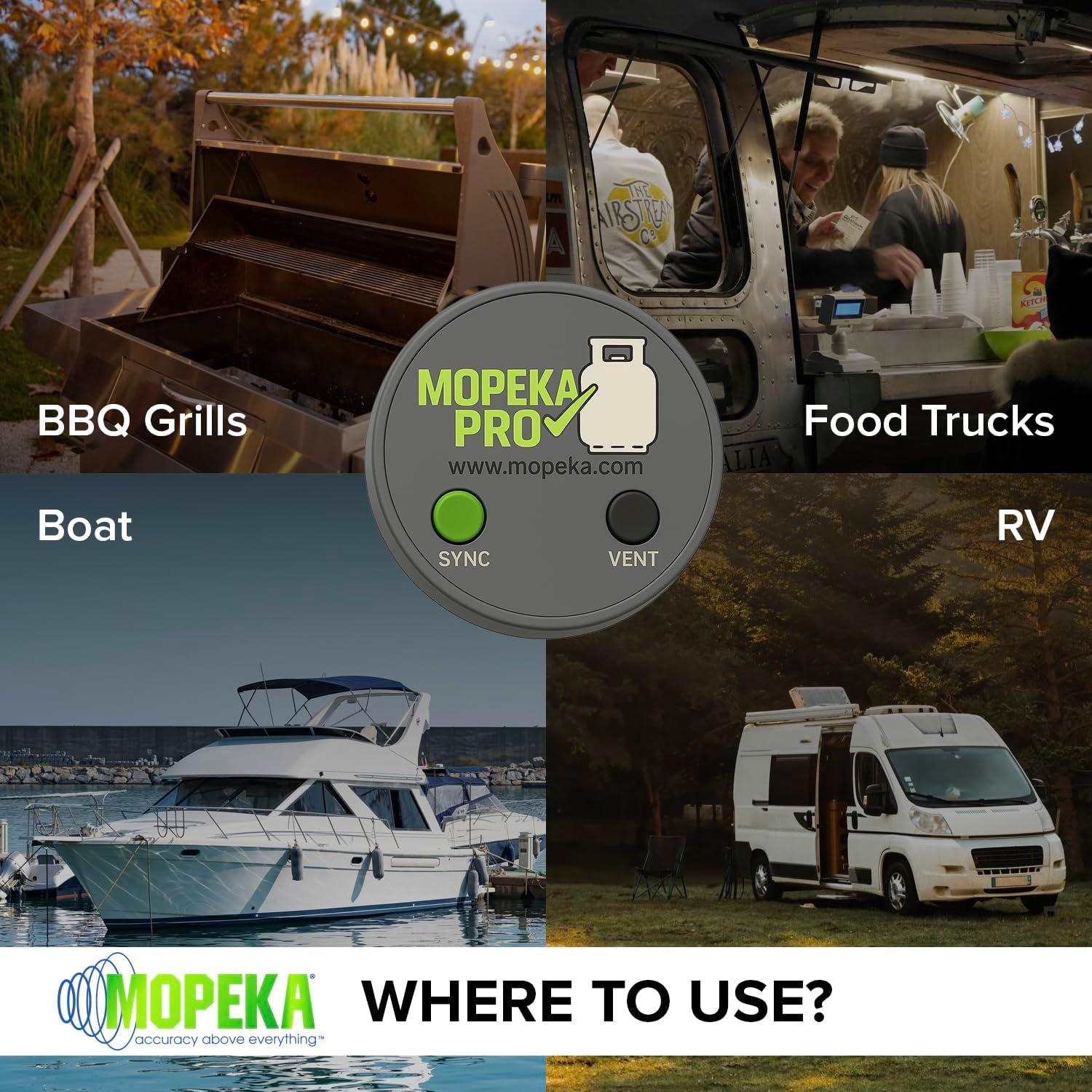 Sensor Inalámbrico de Nivel de Tanque de Propano Mopeka Pro