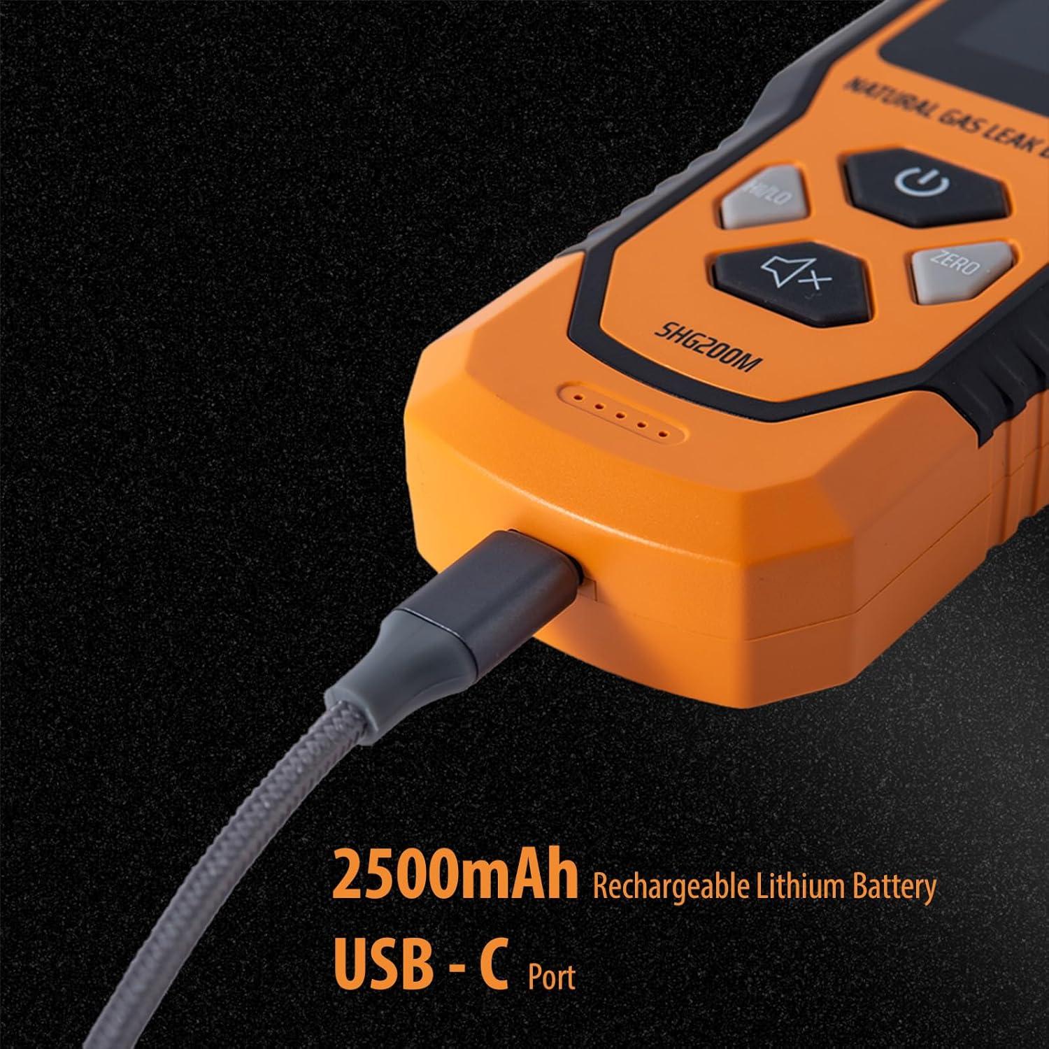 Detector de Gas Natural SENSYX SHG200M Recargable Portátil