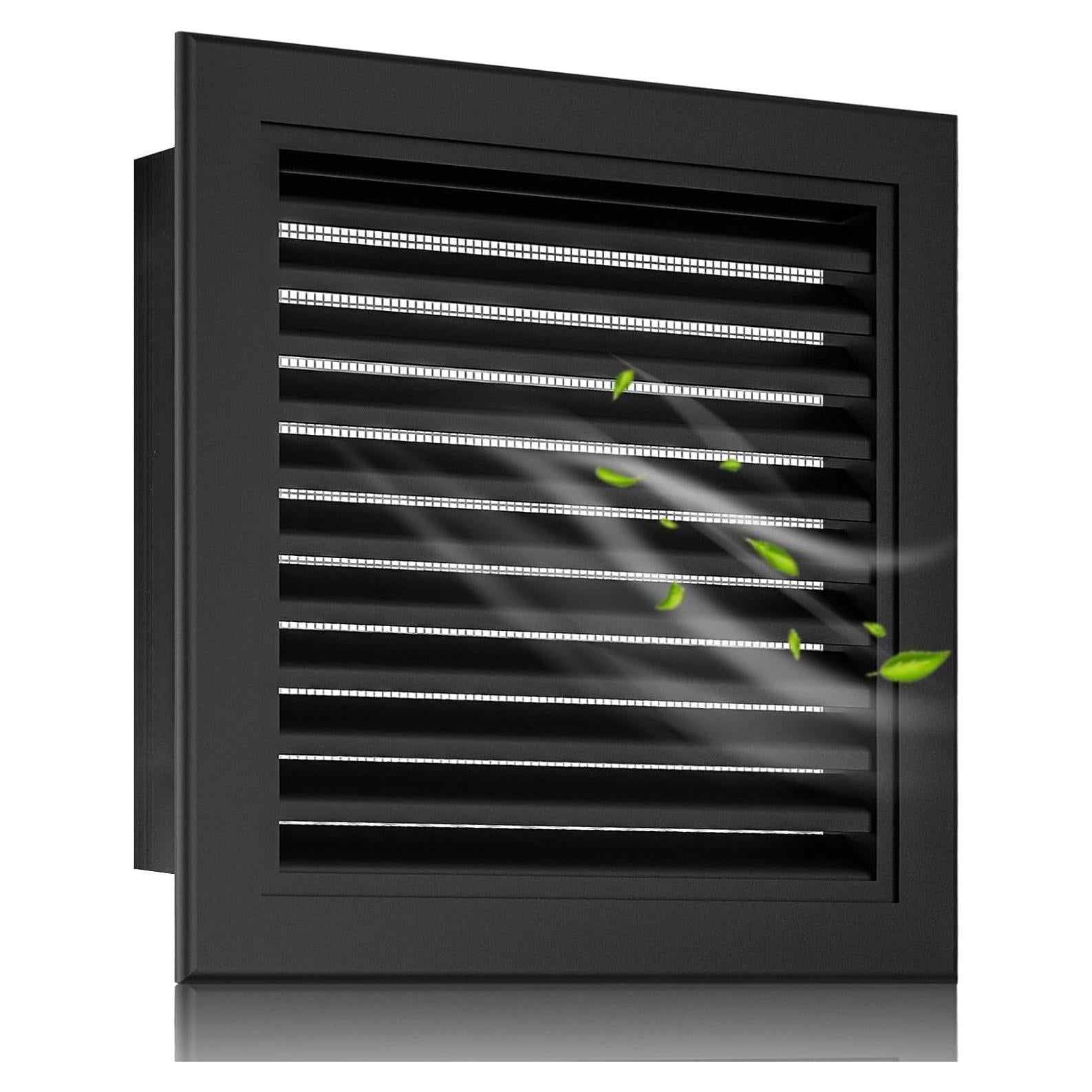 Ventilación de Ático Zepoty 15x15 cm Aluminio con Malla