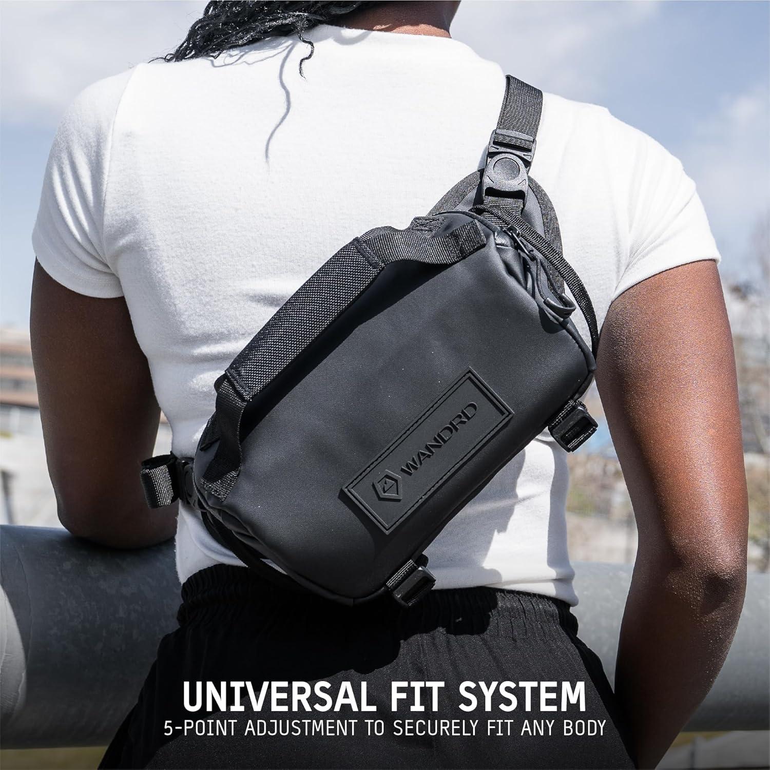 Bandolera Compacta WANDRD ROGUE 3L Azul Egeo para Cámara