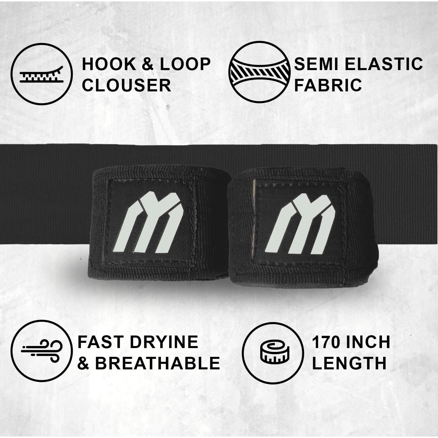 Envolturas de Mano Haven Hive 4.3m para Boxeo y MMA